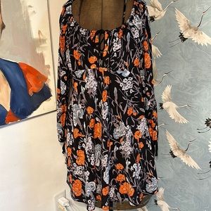 Ecote mini dress, long sleeve, size 10